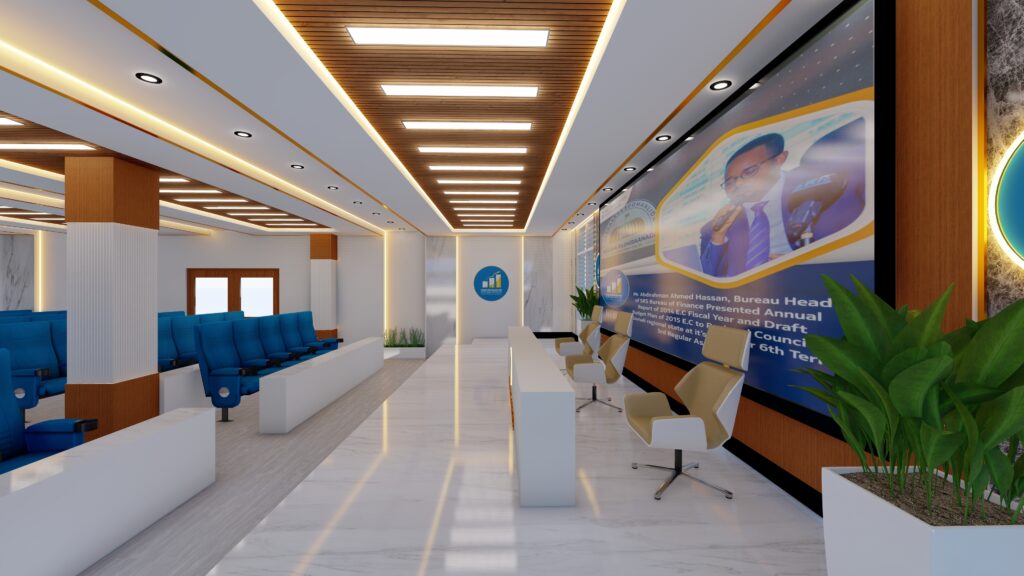 SRS FINANCE MEETING HALL - Empire Interior Design
